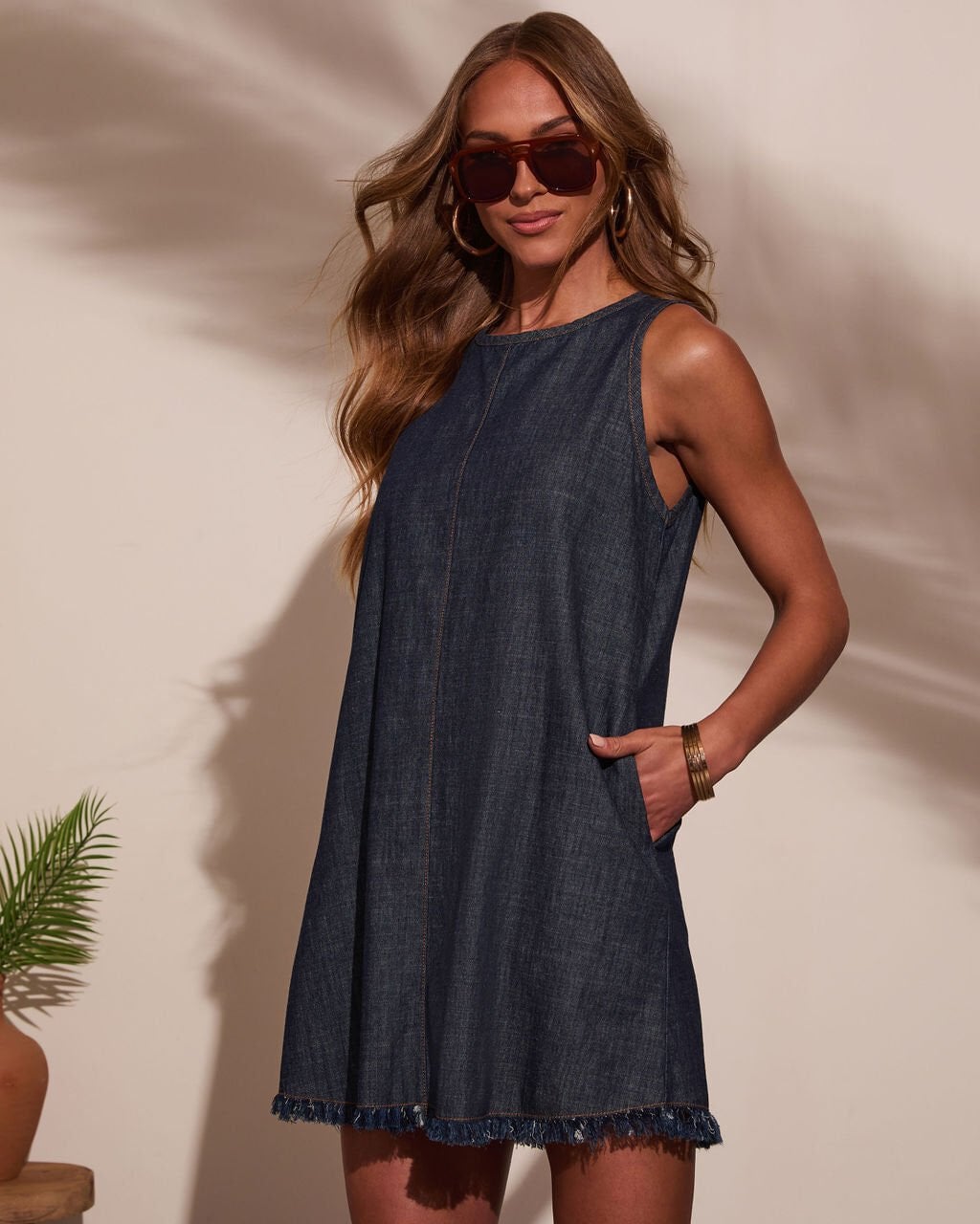 INDIGO JEANS DRESS M - INDIGO