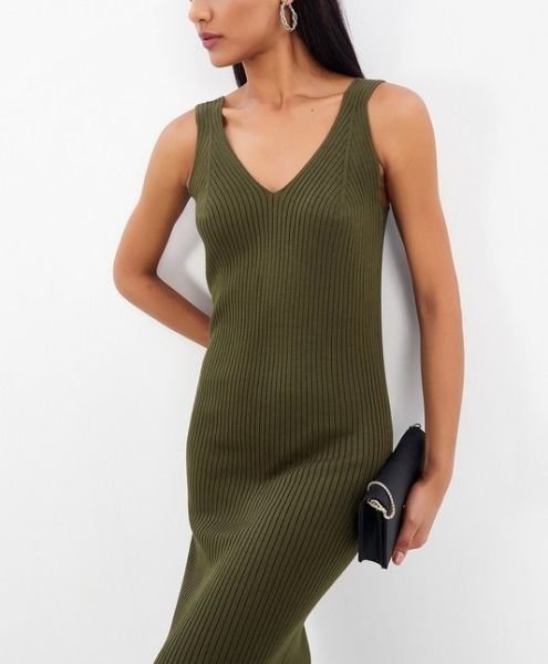 KHAKI DRESS