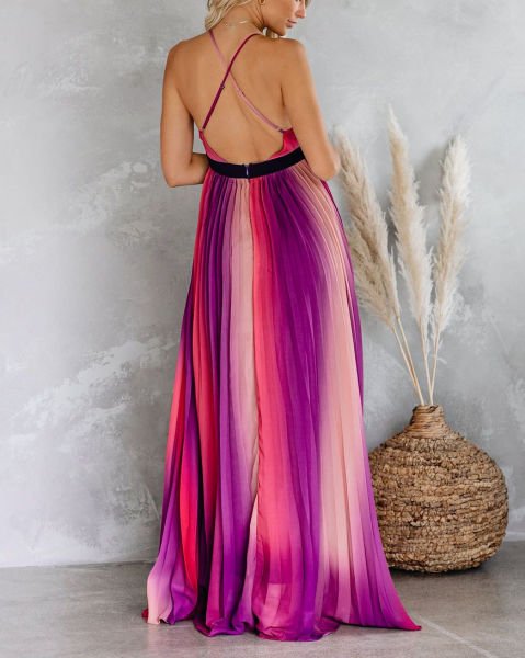 PINK-RAINBOW  DRESS
