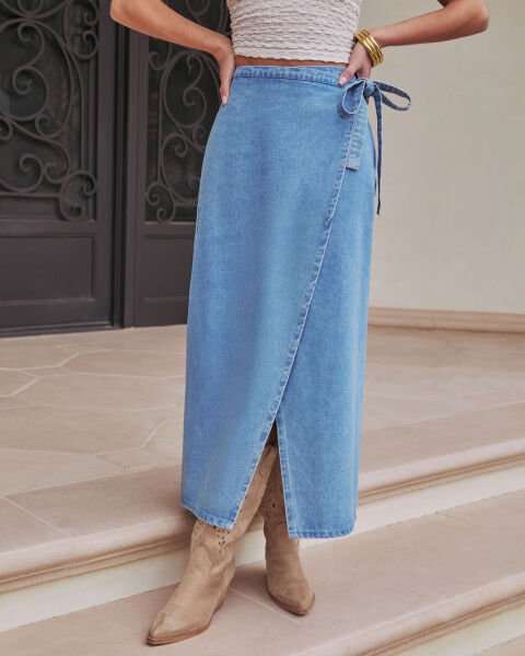 BLUE SKIRT