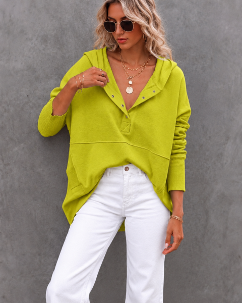 LIME SWEATER