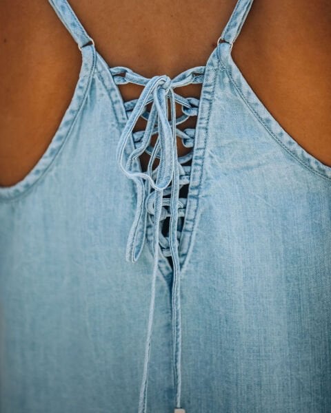 LIGHT-BLUE TANK-TOP