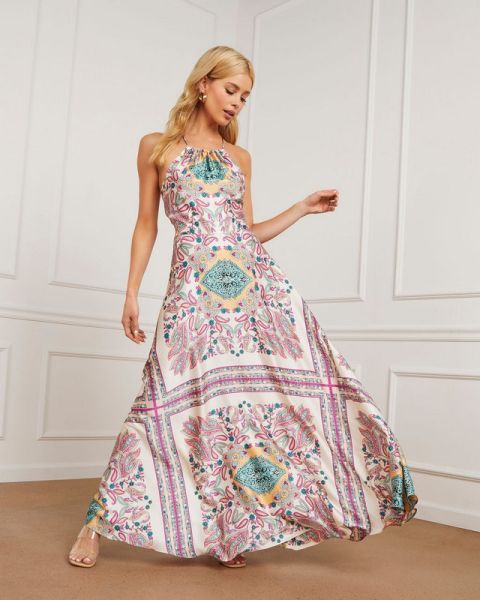 MULTICOLOR-PRINTED DRESS