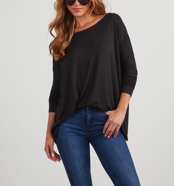 BLACK BLOUSE