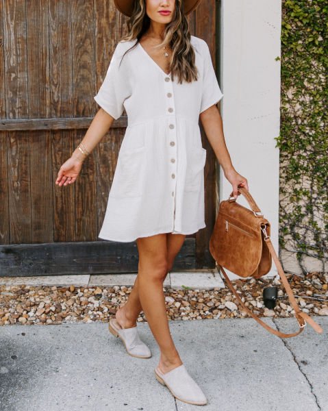 ECRU  DRESS