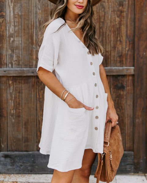 ECRU  DRESS