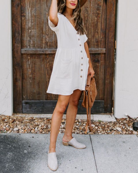 ECRU  DRESS