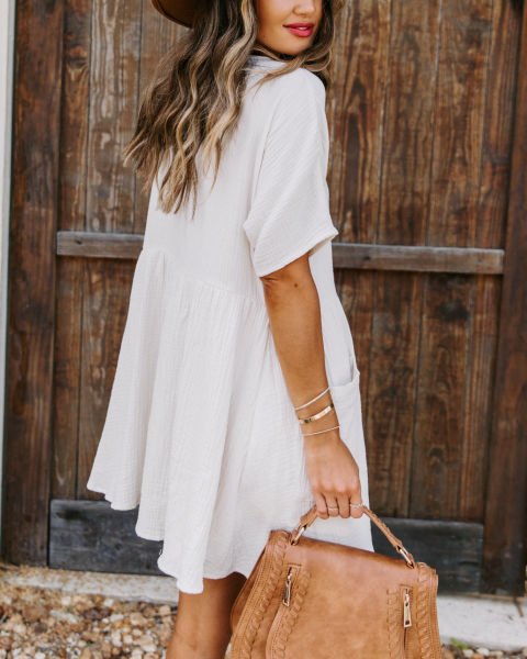 ECRU  DRESS