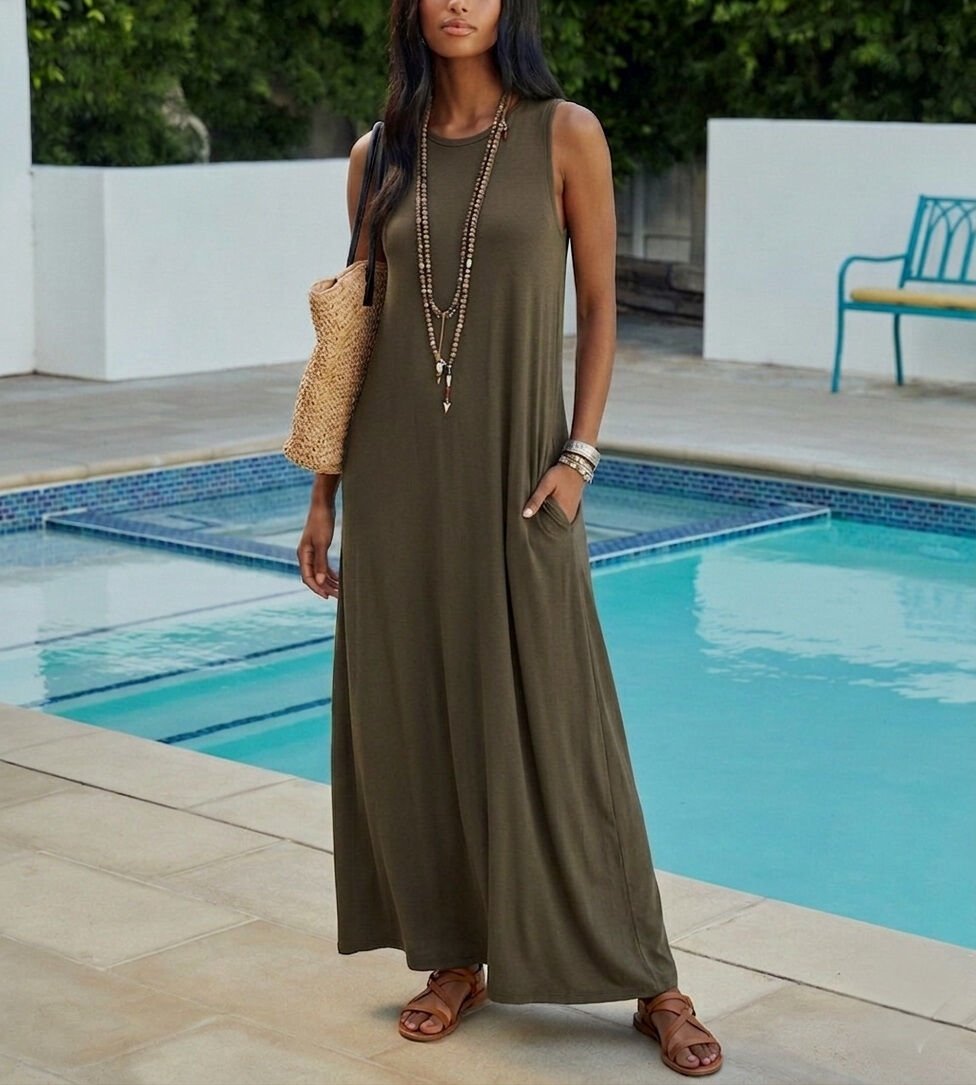 KHAKI DRESS