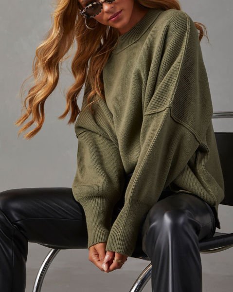 OLIVE SWEATERS
