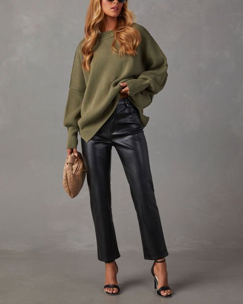 OLIVE SWEATERS
