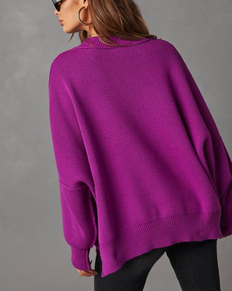 PURPLE SWEATERS