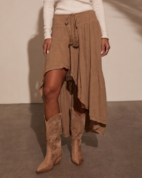 CAMEL SKIRT