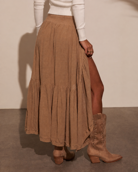 CAMEL SKIRT