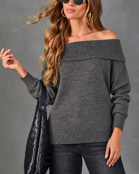 ANTHRACITE SWEATER