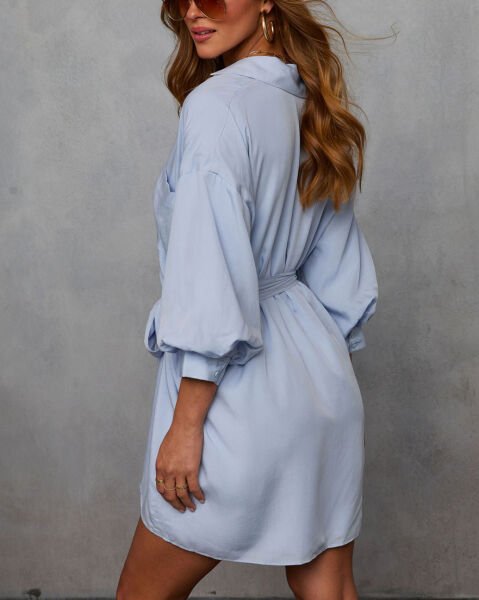 LIGHT-BLUE DRESS