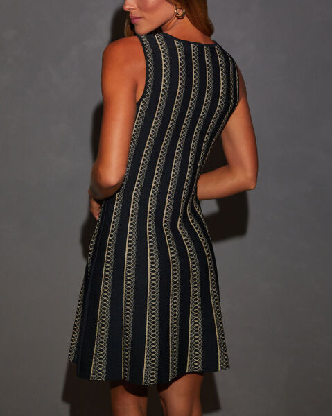 BLACK-GOLD DRESS