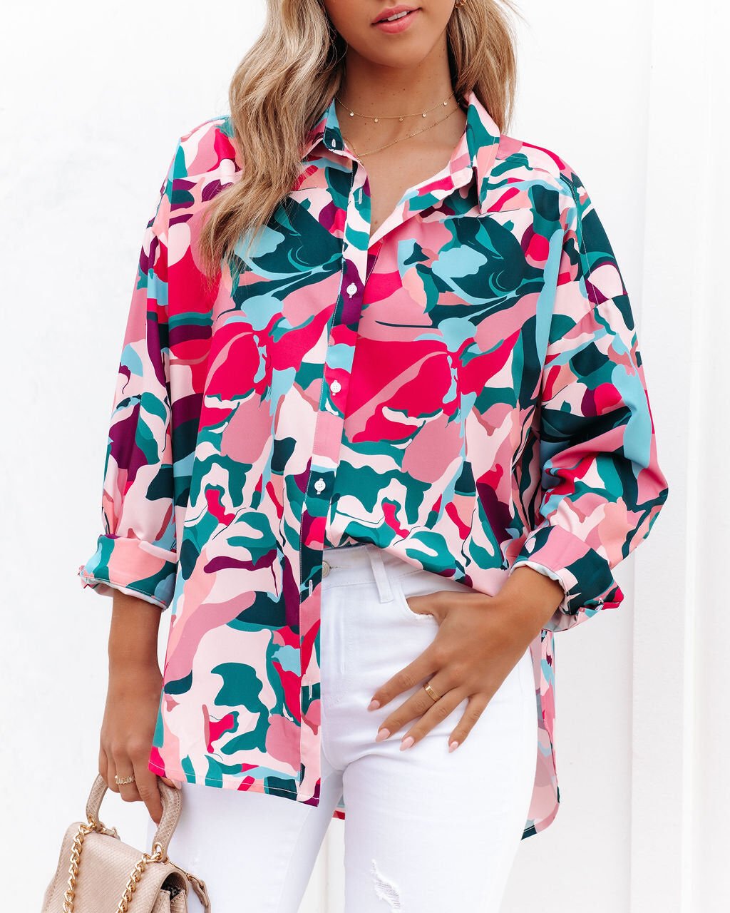 MULTICOLOR-PRINTED SHIRT