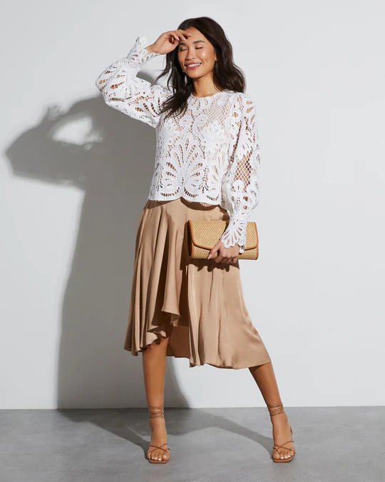 BEIGE SKIRT