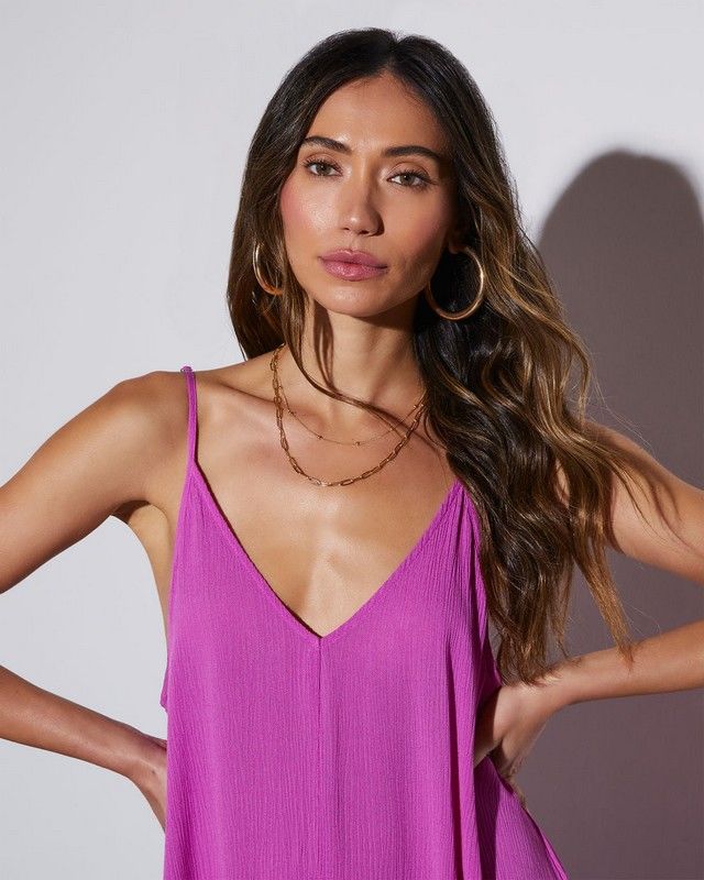 PURPLE DRESS