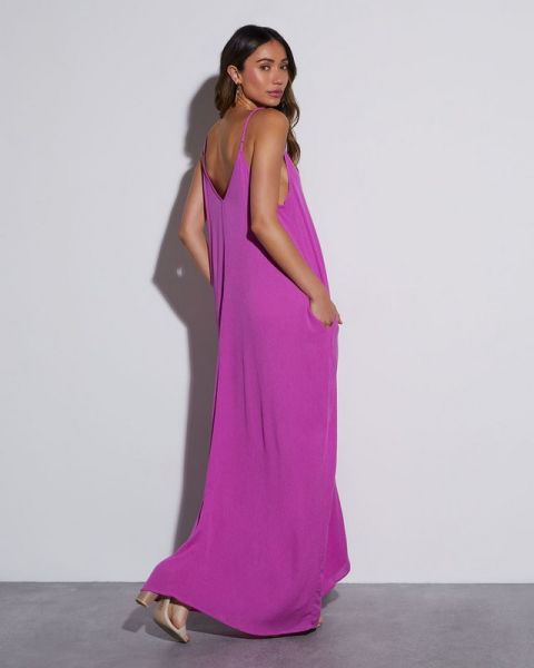 PURPLE DRESS