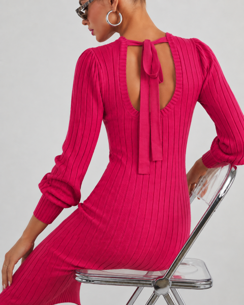 FUCHSIA DRESS M - FUCHSIA