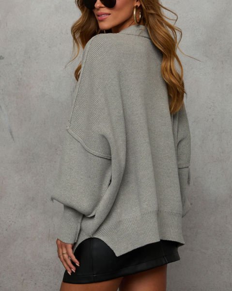 GREY SWEATERS
