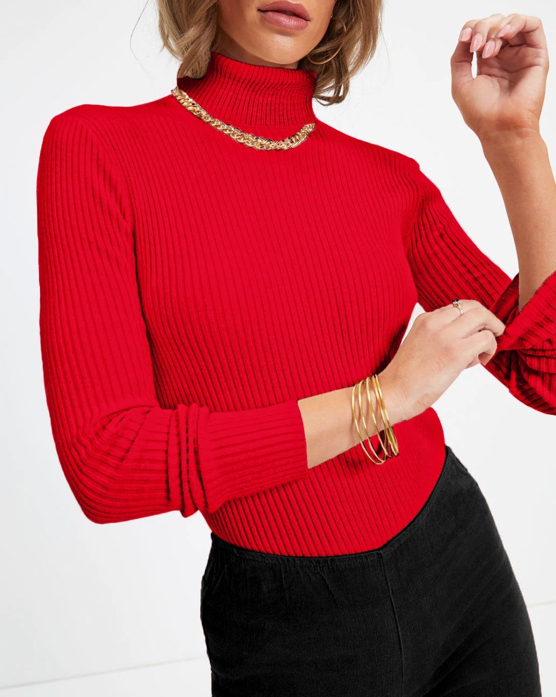 RED SWEATERS