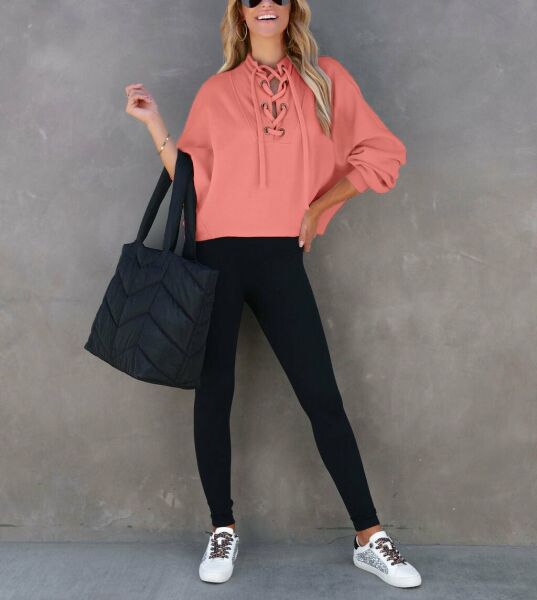 ROSE SWEATSHIRT XL - ROSE