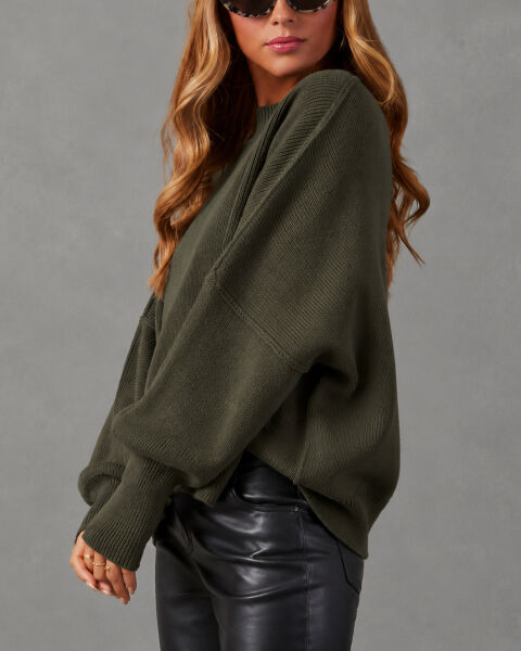 KHAKI SWEATERS M - KHAKI