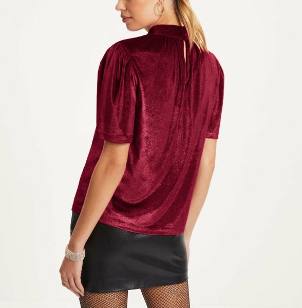 RED BLOUSE