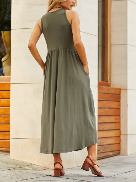 KHAKI DRESS