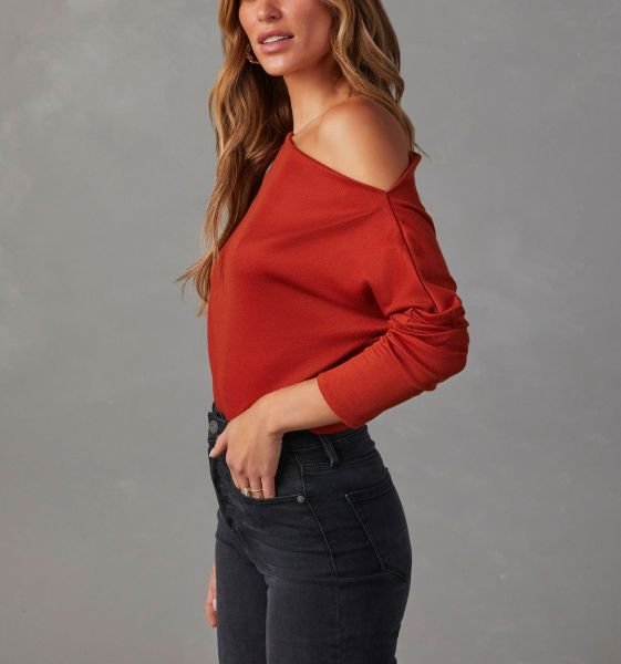 RED BLOUSE