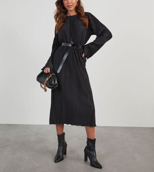 BLACK DRESS XL - BLACK