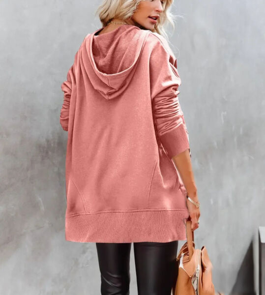 ROSE SWEATSHIRT L - ROSE