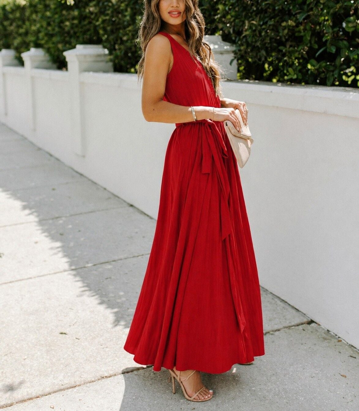 RED DRESS M - RED